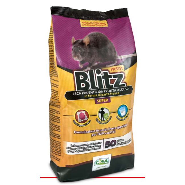 Esca Rodenticida Blitz in Pasta 1,5...