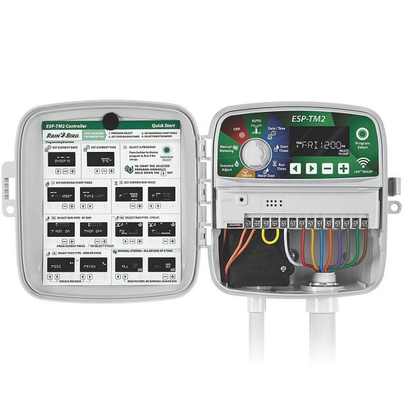 Programmatore serie ESP-TM 4 - 6 Stazioni Trasformatore Esterno Rain Bird