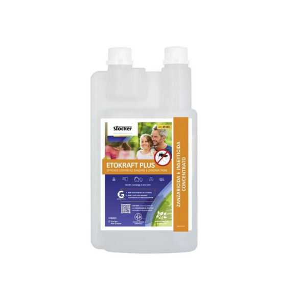Etokraft Plus zanzaricida 250 ml - 1 L Stocker