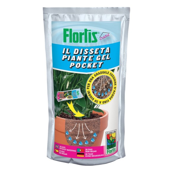 Offerta 4 pz - Disseta Piante Gel Pocket 220 ml Flortis