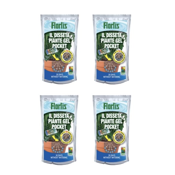 Offerta 4 pz - Disseta Piante Gel Pocket 220 ml Flortis