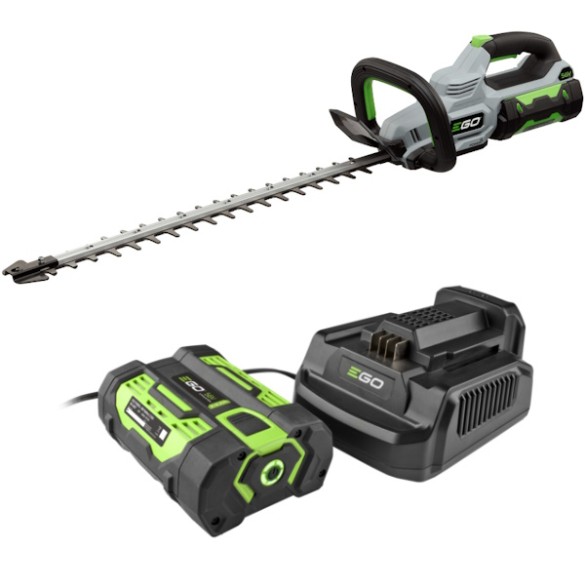 Kit Tagliasiepi HT2411E 56 V EGO c/ Batteria e Caricabatteria