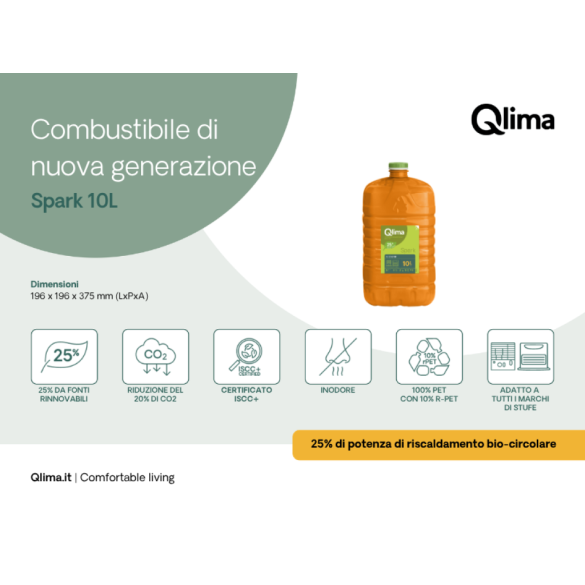 Combustibile Liquido Kristal Spark 10LT Qlima