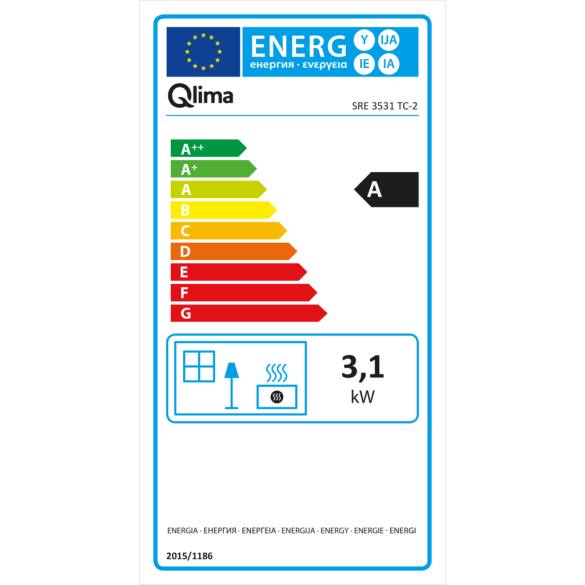 Stufa a Combustibile Liquido SRE 3531 TC-2 Qlima