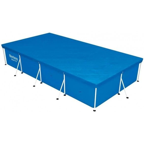 Telo Copripiscina per Piscine Steel 400x211 cm 58107 Bestway