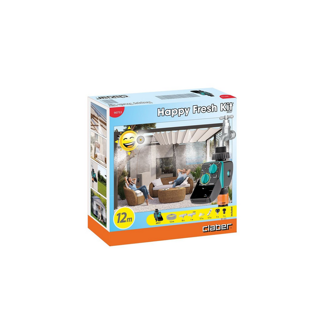 Happy Fresh Kit Irrigazione 12 mt Claber