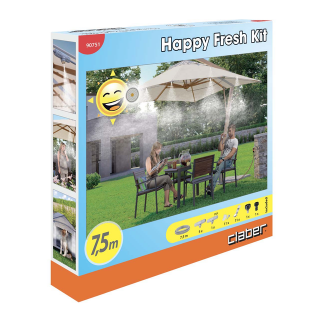 Happy Fresh Kit Irrigazione 7,5 mt...