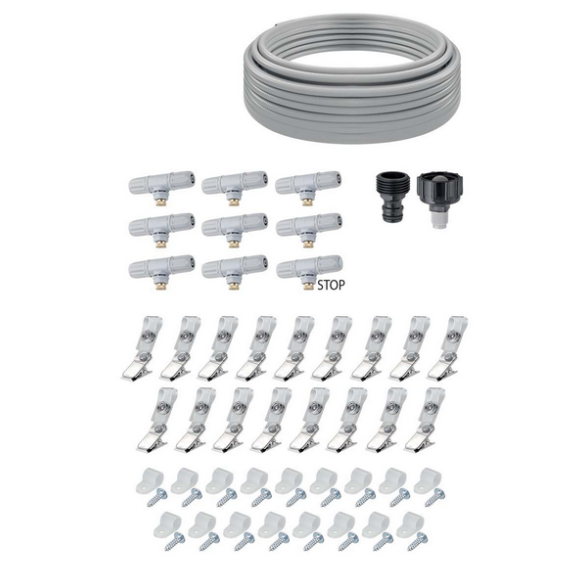 Happy Fresh Kit Irrigazione 12 mt Senza Centralina Claber