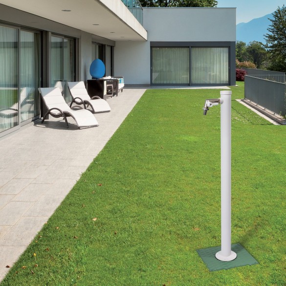 Fontana in Ferro Tonda Piccola Antracite