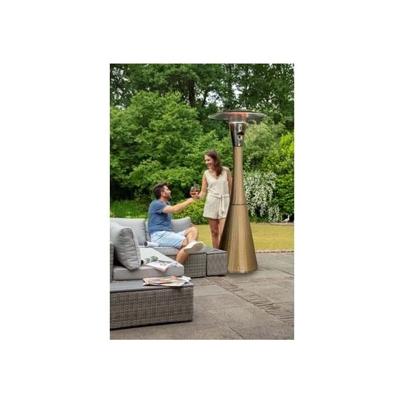 Stufa a Gas per Esterno PGW312 Qlima + Tubo e Riduttore di Pressione