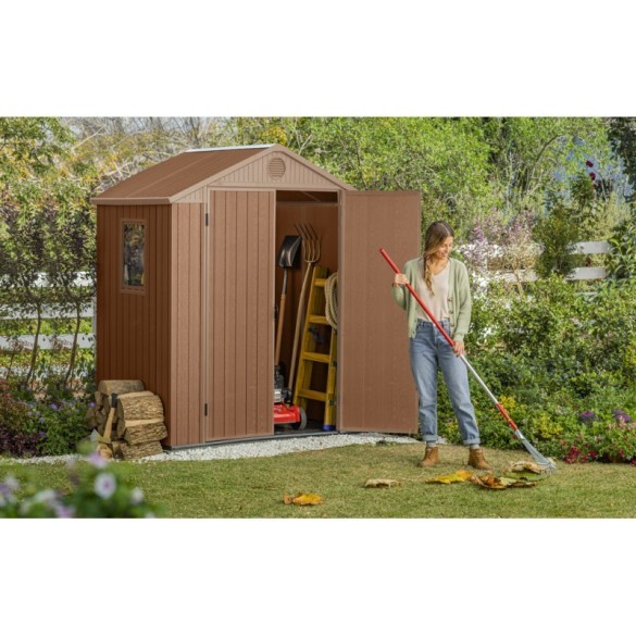 Casetta da Giardino Darwin 6x4 Marrone Keter