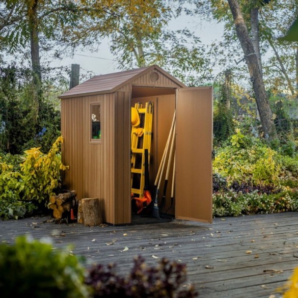 Casetta da Giardino Darwin 4x6 Marrone Keter