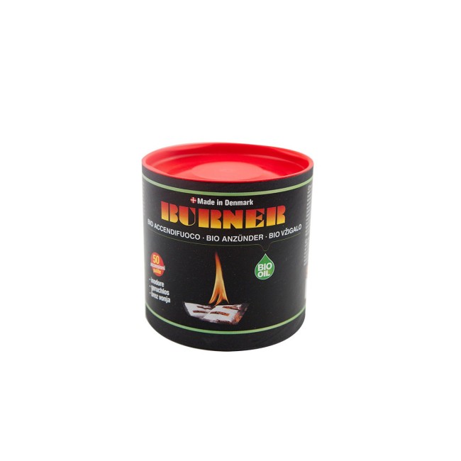 Accendifuoco Burner Bio Confezione da 50 - 100 pz