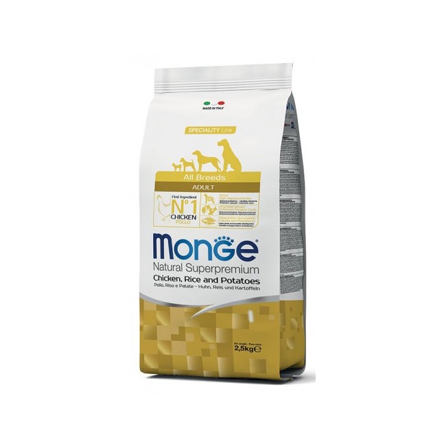 All Breeds Pollo, Riso & Patate Monge