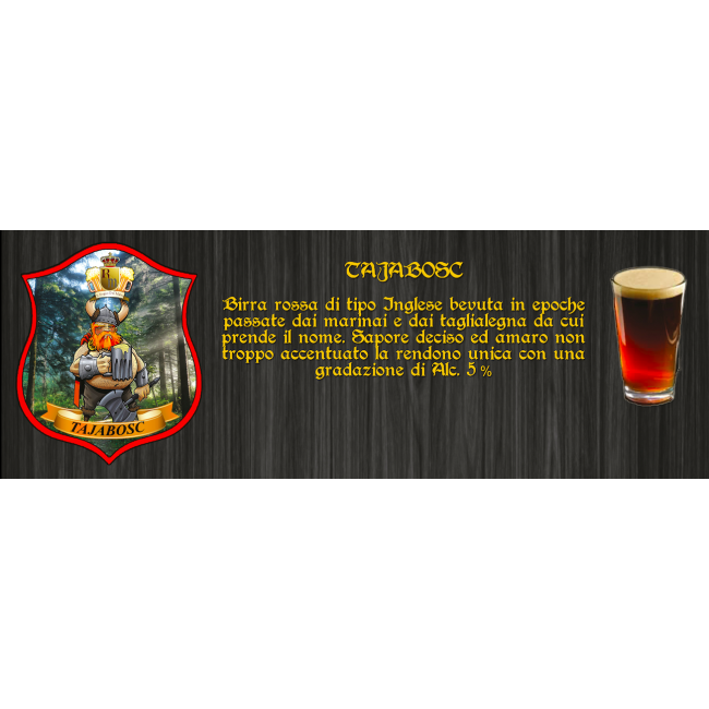 Birra artigianale "TAJABOSC"