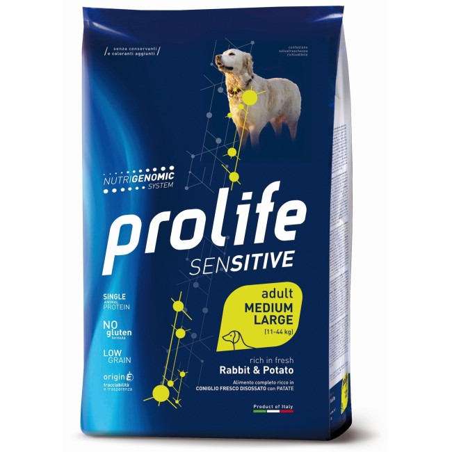 Cane - Sensitive Medium/Large Coniglio & Patate Prolife