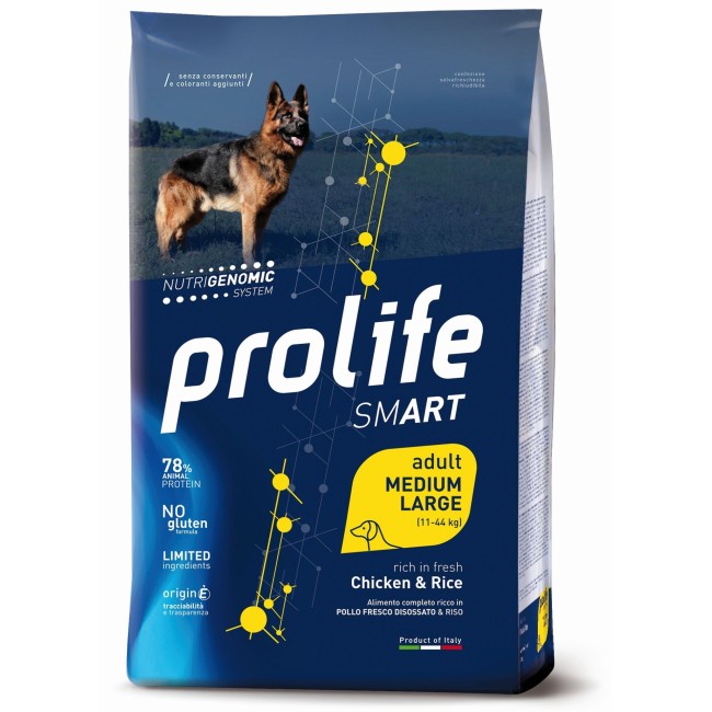 Cane - Smart Medium/Large Pollo & Riso Prolife