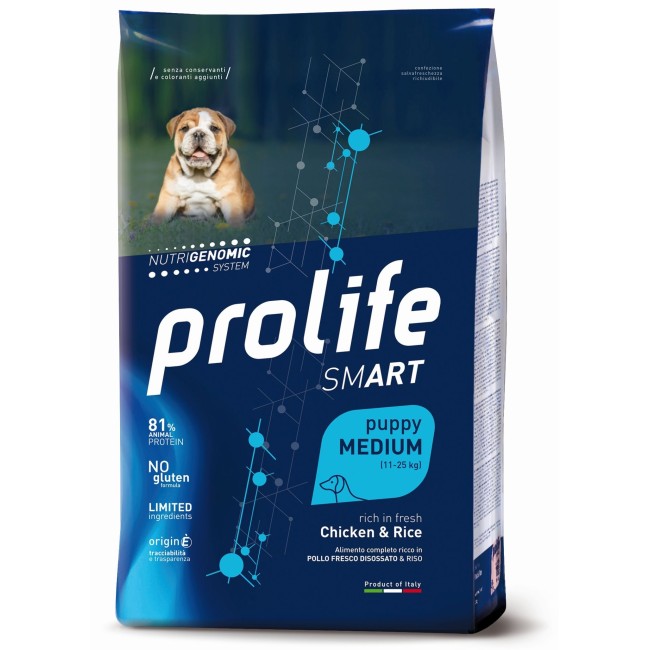 Cane - Smart Puppy Medium Pollo & Riso Prolife