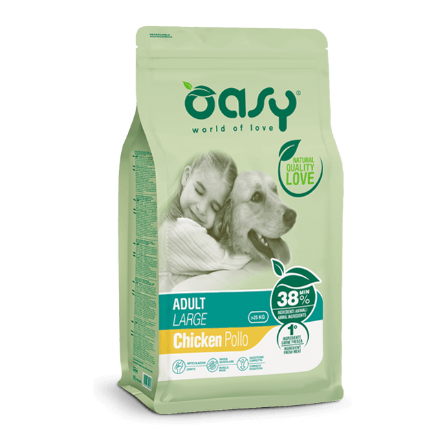 Cane Adult Large Pollo Da 3-12 kg. OASY
