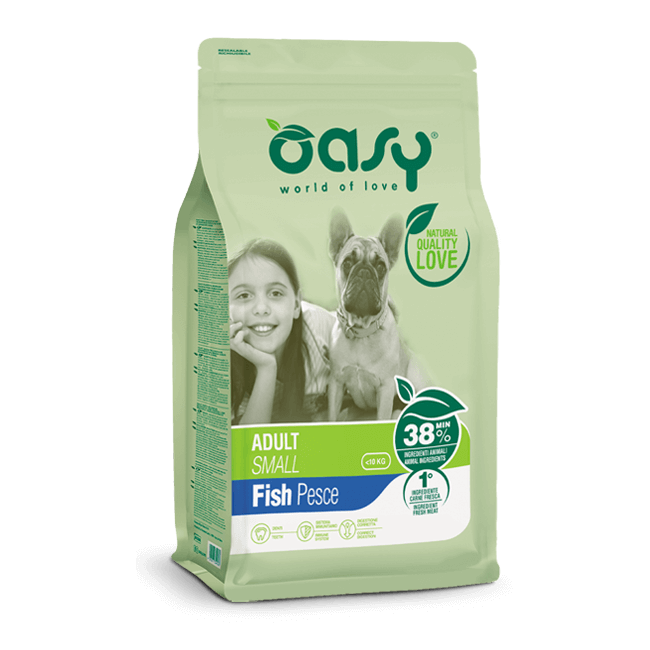 Cane Adult Small Pesce Da 1-3 kg. OASY