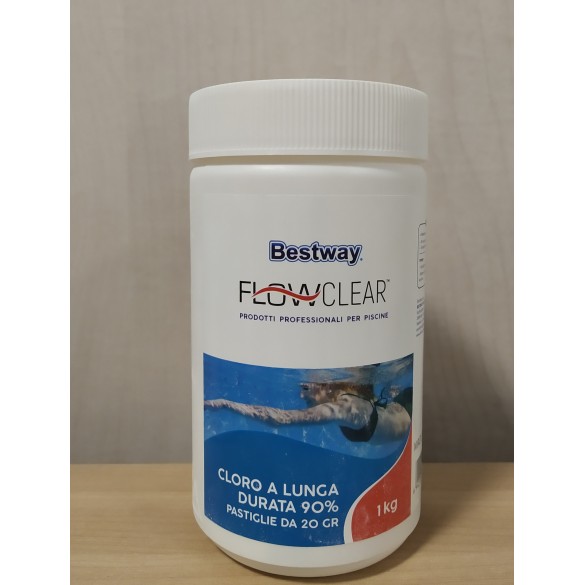 Cloro Pastiglie da 20 gr Disponibile nei Formati 1 - 5 Kg