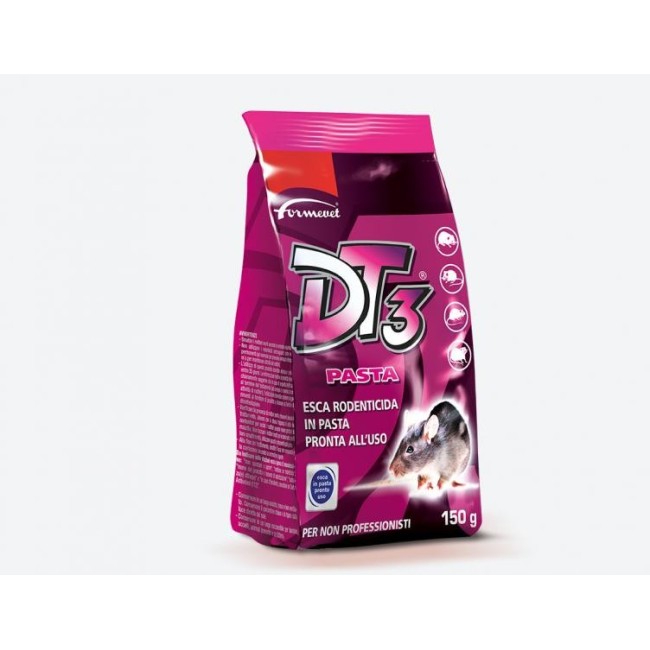 Esca Topicida DT3 Pasta Busta da 150 gr - 1,5 Kg