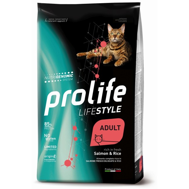Gatto - Life Style Salmone & Riso Prolife