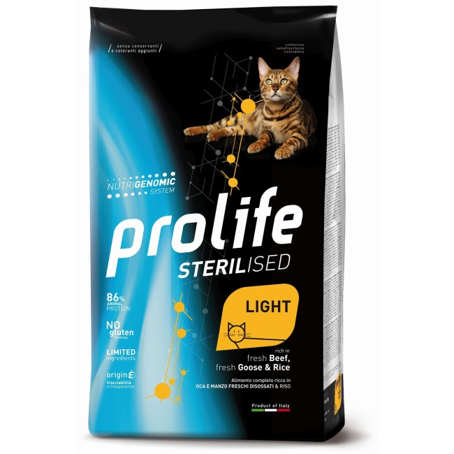 Gatto - Sterilised Light Oca & Riso Prolife