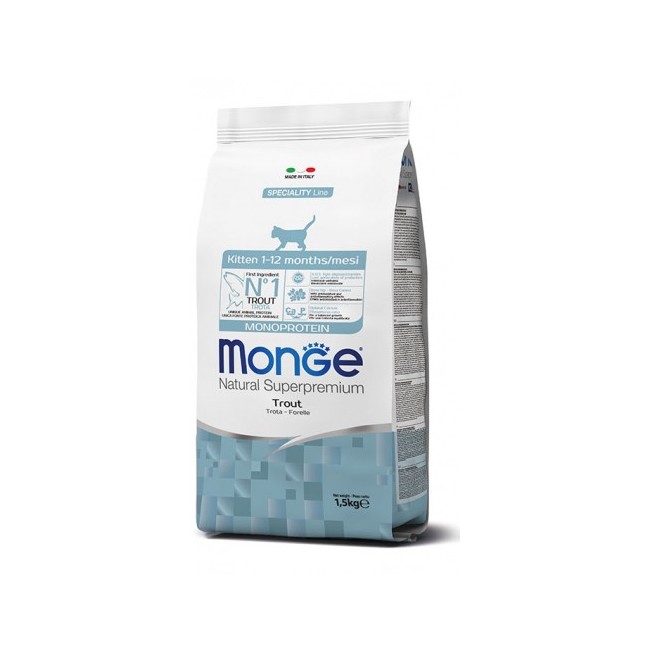 Gatto - Trota Kitten Monoprotein Monge