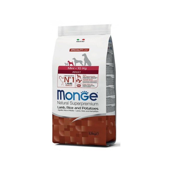 Mini Adult Agnello & Riso Monge