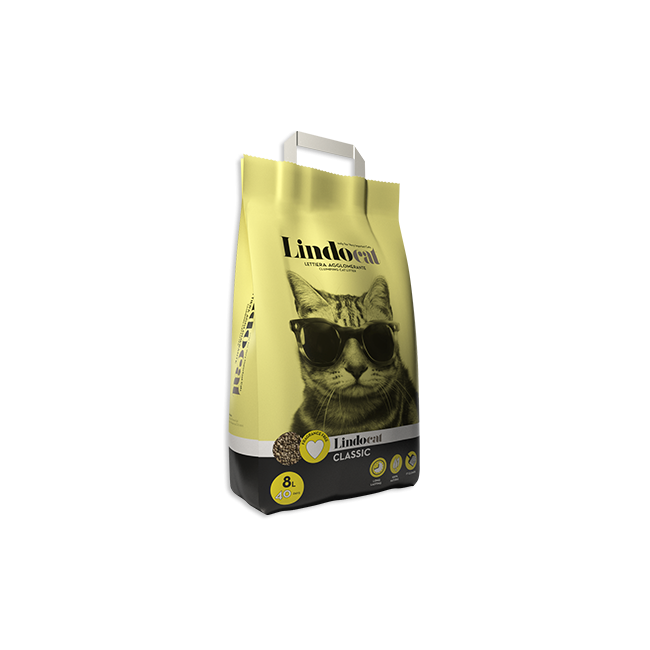 Sabbia per Gatto Classic Lindocat Disponibile nei formati 8 - 20 L