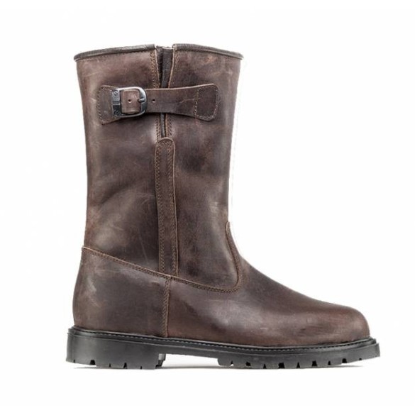 Stivale In Nabuk Marrone Con Fodera In Lana Taglie Assortite TREEMME