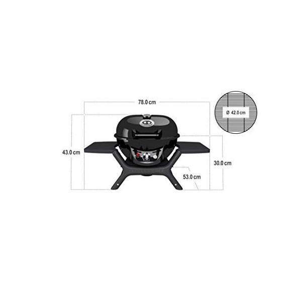 Barbecue Outdoorchef P-420 G Minichef + Pietra Refrattaria Originale in Omaggio