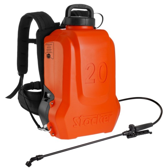 Pompa a Batteria STOCKER 228 ERGO 20 LT con Guarnizioni FPM