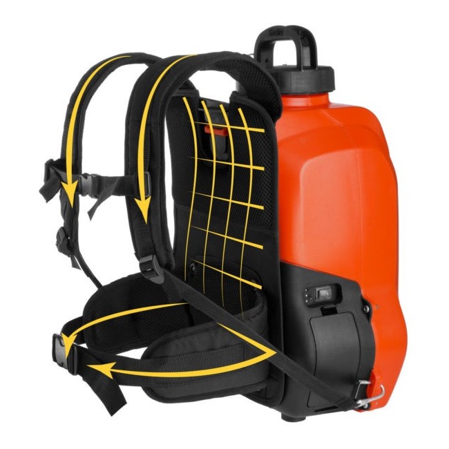 Pompa a Batteria STOCKER 228 ERGO 20 LT con Guarnizioni FPM