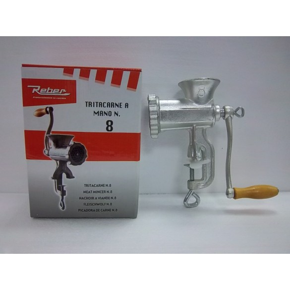 Tritacarne Manuale N.8 REBER