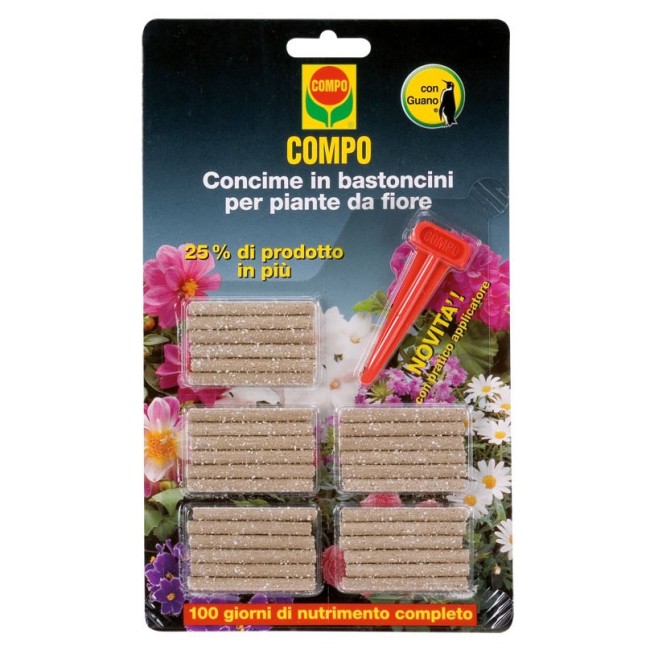 Bastoncini Fiori con Guano Compo
