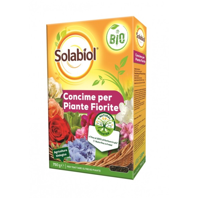 Concime Piante Fiorite Solabiol 750 gr