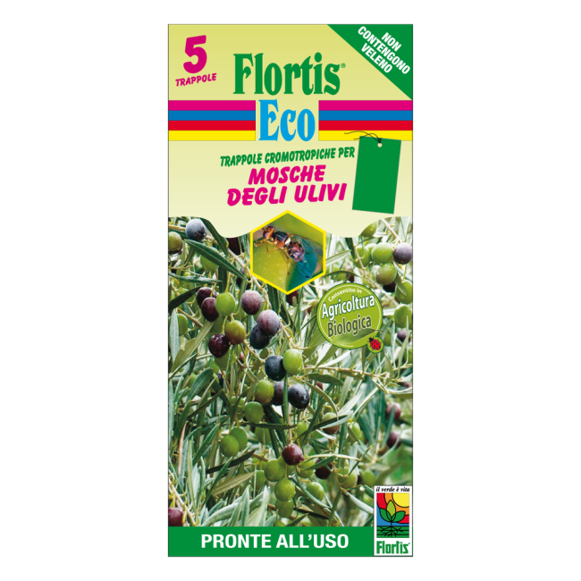 Trappola Cromotropica BIO Verde Flortis 5 pz