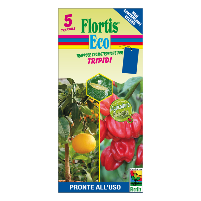 Trappola Cromotropica BIO Blu Flortis 5 pz