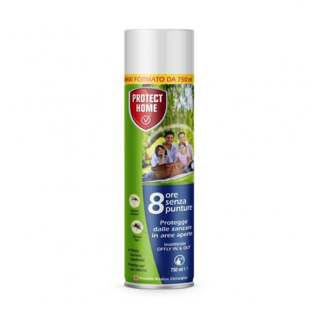Insetticida Spray Offly IN & OUT 750 ml 8 Ore Senza Punture