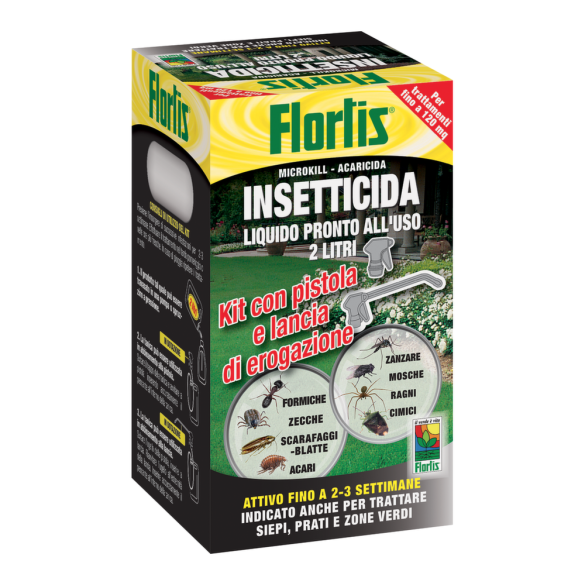 Insetticida Microkill Pronto Uso Flortis 2 L