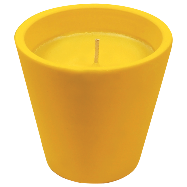 Bicchiere Caribe in Terracotta con Citronella