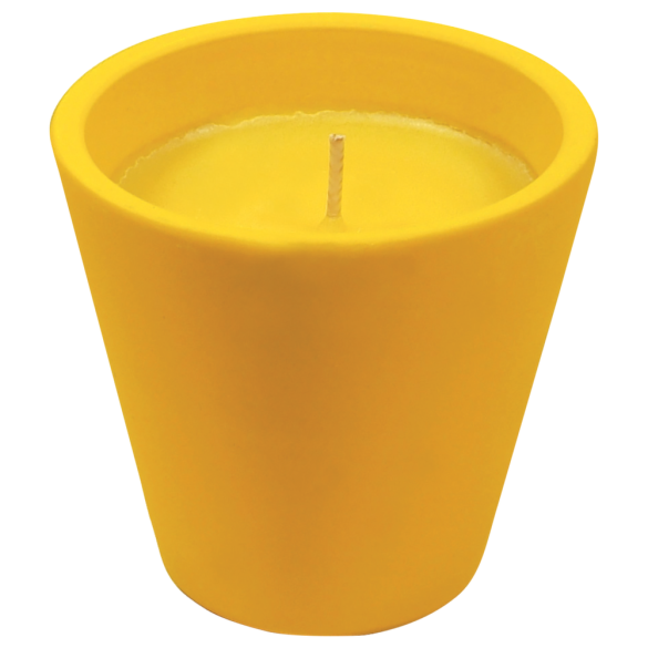 Bicchiere Caribe in Terracotta con Citronella