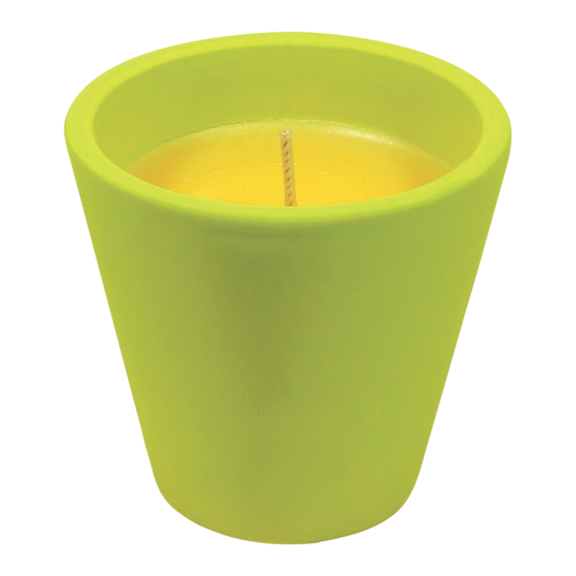 Bicchiere Caribe in Terracotta con Citronella