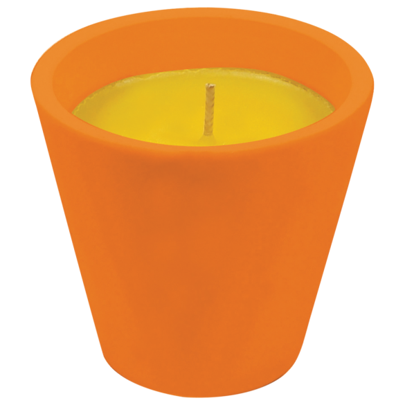 Bicchiere Caribe in Terracotta con Citronella