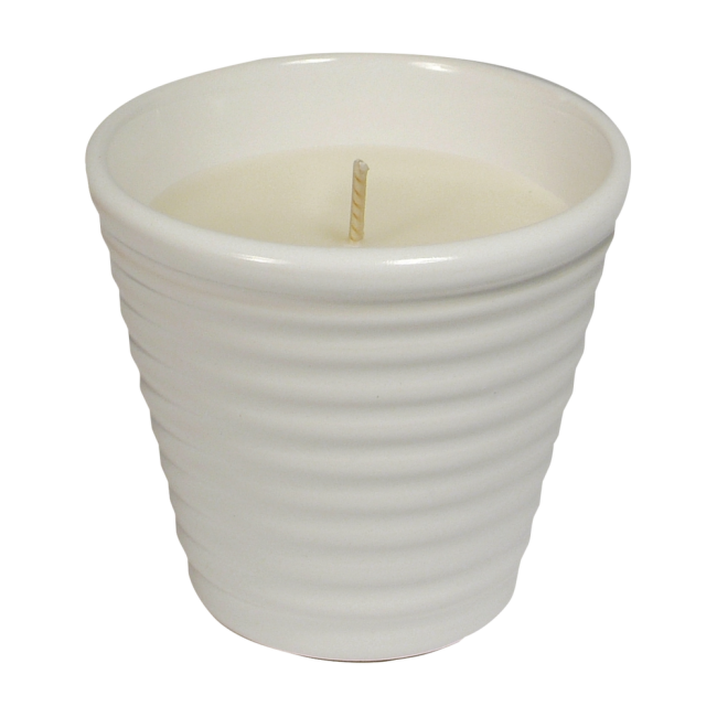 Bicchiere Caribe in Terracotta con Citronella