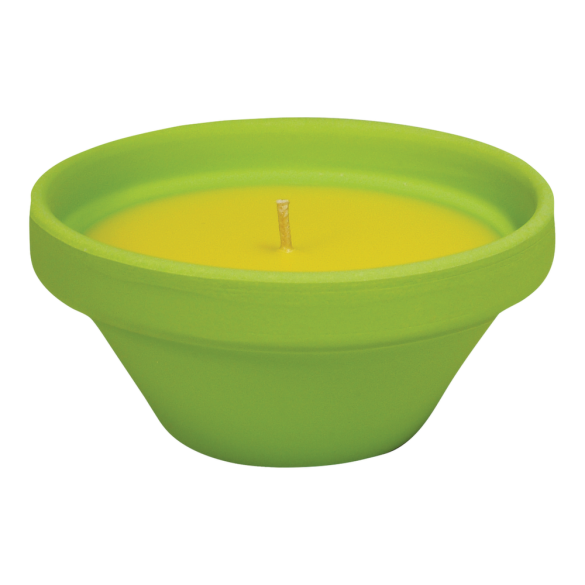 Vaso Caribe in Terracotta con Citronella