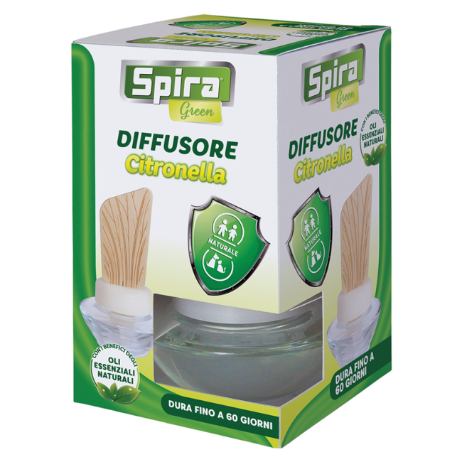 Spira Green Diffusore Sequoia alla Citronella