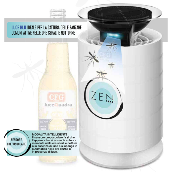 ZenTrap Insetti c/ Crepuscolare CFG